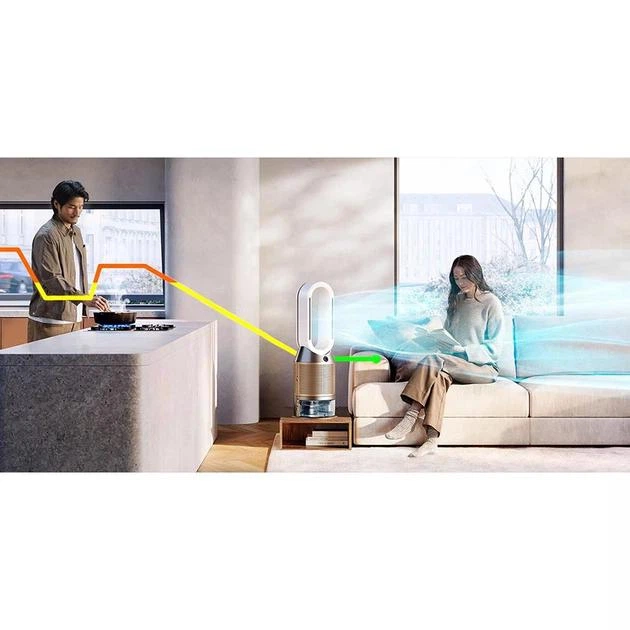 Очищувач-зволожувач повітря Dyson Purifier Humidify+Cool PH2 De-Nox White/Gold - изображение 3
