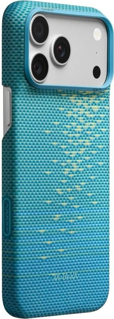 Etui na smartfon Apple iPhone 18 Pro Max/17 Pro Max Pitaka Edge Case MagSafe Lucid Blue (KI1812PM) - obraz 2