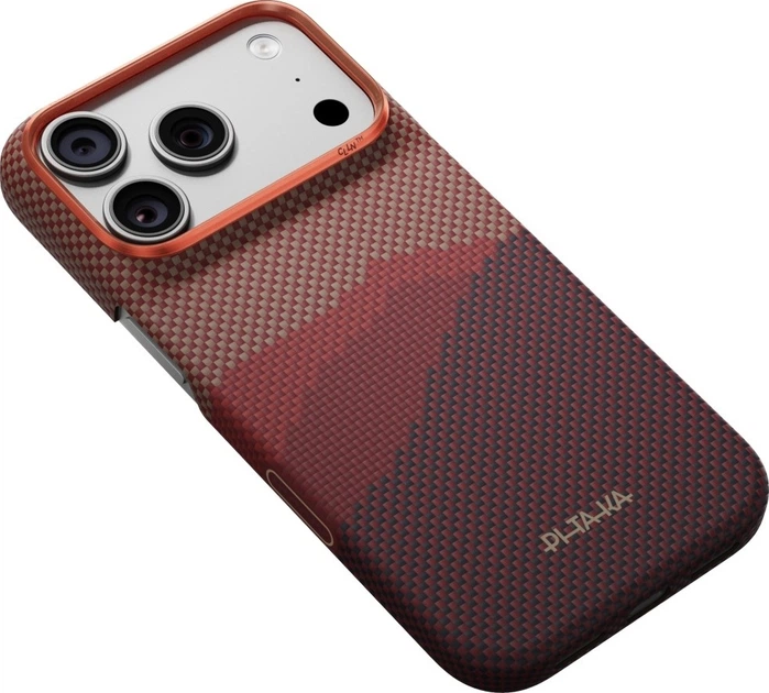 Чохол для смартфона Apple iPhone 18 Pro/17 Pro Pitaka Edge Case Over the Horizon MagSafe Autumn Dusk (KI1810P) - зображення 2