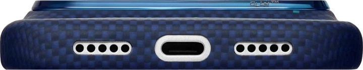 Etui na smartfon Apple iPhone 18 Pro/17 Pro Pitaka Edge Milky Way Galaxy 2.0 MagSafe Nearfield Blue (KI1805P) - obraz 9