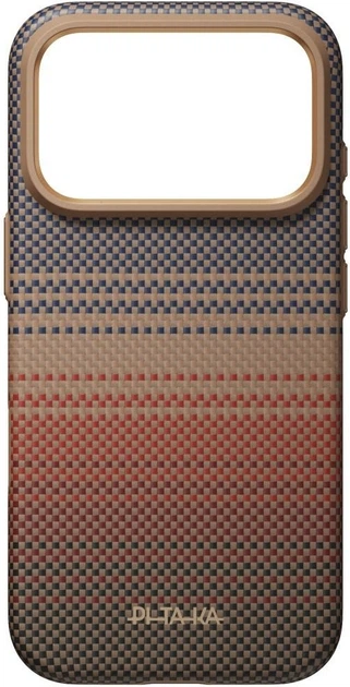 Etui na smartfon Apple iPhone 18 Pro/17 Pro Pitaka Summa Case MagSafe Sunset (KI1802SP) - obraz 3