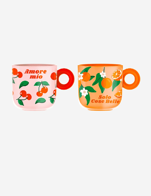 Набір чашок Bialetti Frutta - Фото 1 Набір чашок Bialetti Frutta - зображення 1