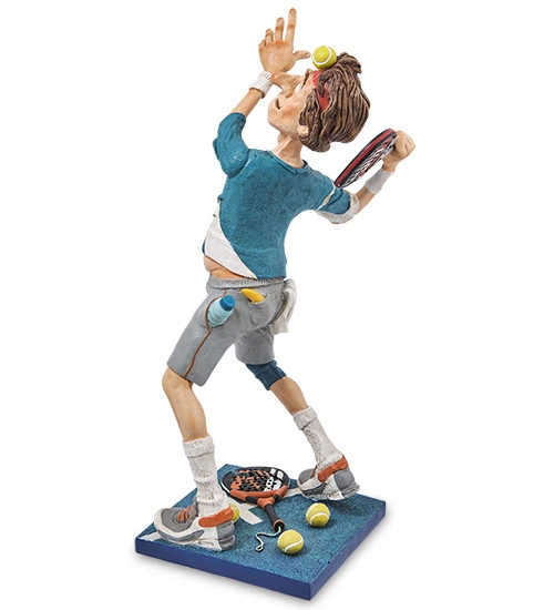 Статуэтка Игрок в падел-теннис (The Padel Player. Forchino) 44 см 1907988 - Фото 3 Статуэтка Игрок в падел-теннис (The Padel Player. Forchino) 44 см 1907988 - изображение 3