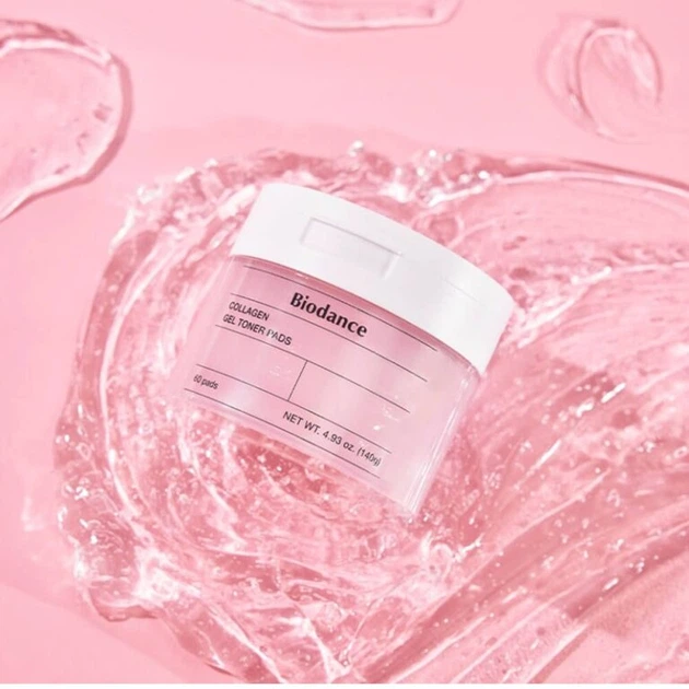 Колагенові гелеві педи Collagen Gel Toner Pads Biodance 60 шт 8809937361190 - изображение 2