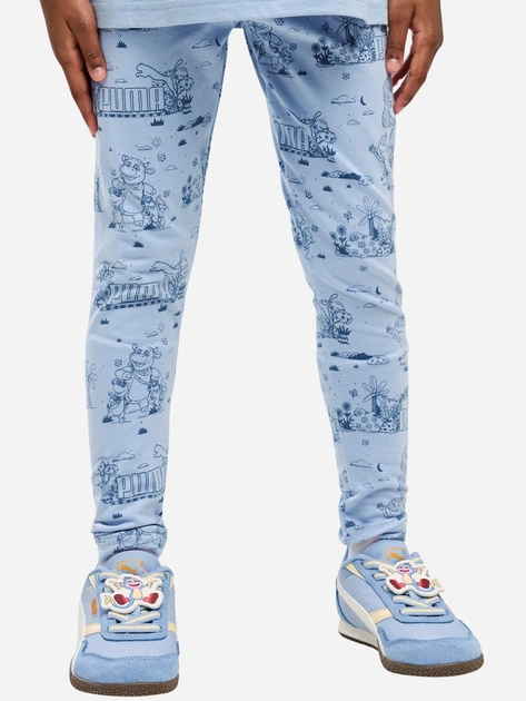 Детские леггинсы для девочки Puma x Dora 63762138 110 см Синие (4070033579381) - Фото 1 Детские леггинсы для девочки Puma x Dora 63762138 110 см Синие (4070033579381) - изображение 1