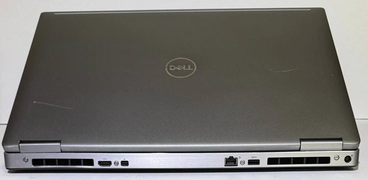 Мобильная рабочая станция Dell Precision 7740 / 17.3" (3840x2160) IPS / Intel Core i5-9400H (4 (8) ядер по 2.5 - 4.3 GHz) / 16 GB DDR4 / 256 GB SSD / nVidia Quadro RTX 3000, 6 GB GDDR6, 192-bit / WebCam б/у - изображение 6