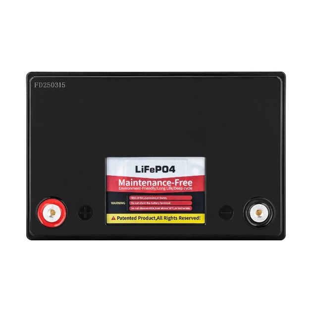 LiFePO4 акумулятор VIPOW BAT0496 100Ah з системою BMS - Фото 2 LiFePO4 акумулятор VIPOW BAT0496 100Ah з системою BMS - изображение 2