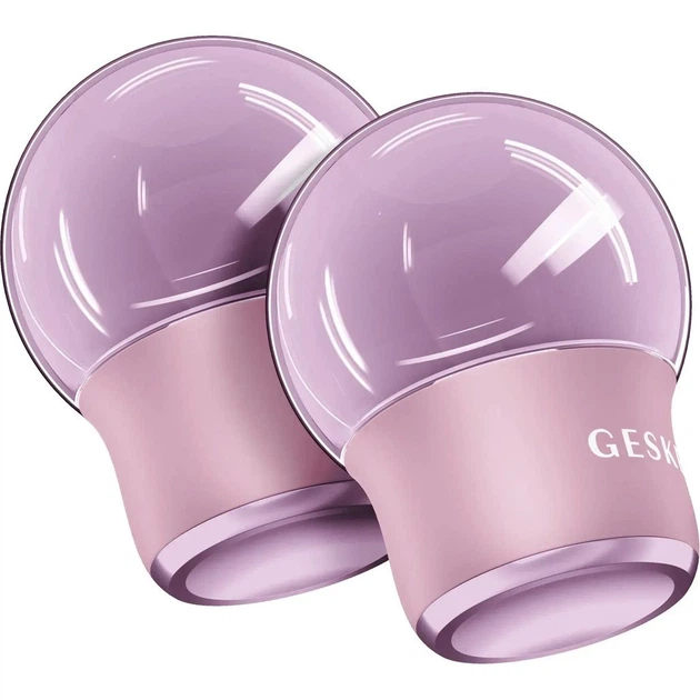 Массажер для лица GESKE Cool&Warm Face and Body Massager 7в1 Pink (HB0302) [176753] - изображение 2