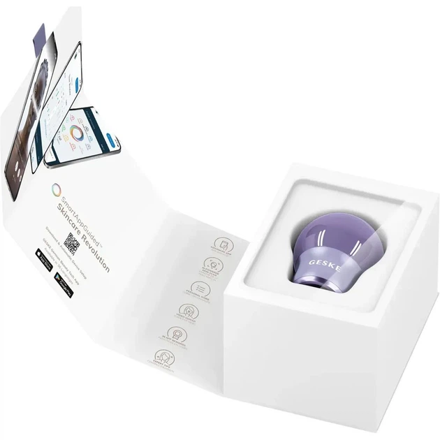 Массажер для лица GESKE Cool&Warm Face and Body Massager 7в1 Purple (HB0303) [176754] - изображение 7