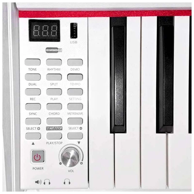 Pianino cyfrowe V-Tone BL-8808 WH - Zdjęcie 5 Pianino cyfrowe V-Tone BL-8808 WH - obraz 5