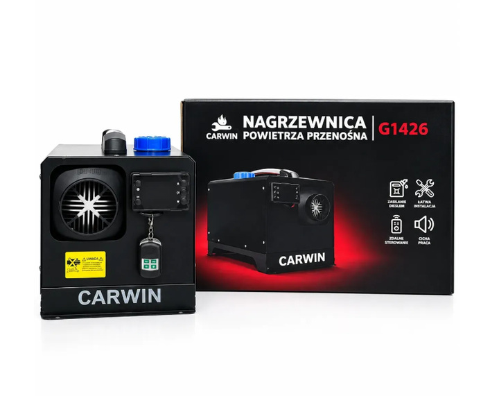 Дизельный автономный обогреватель CARWIN 12 кВт Автомобильный обогреватель 12/24 В с дистанционным управлением - изображение 5