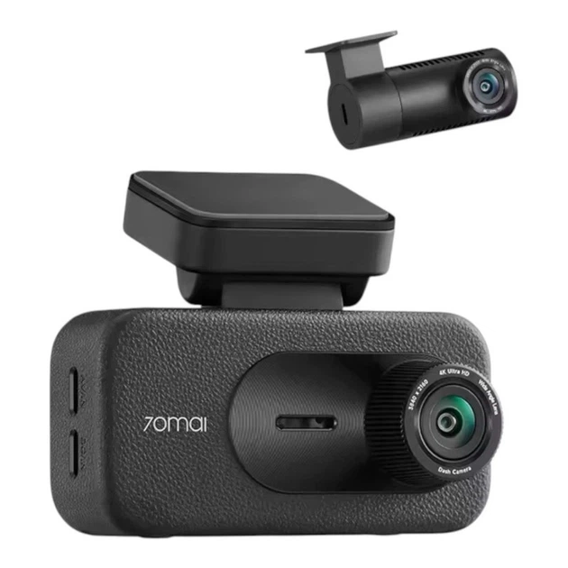 Відеореєстратор 70mai Dash Cam A900 Dual 4K + камера заднього виду 4K (RC44) + паркувальний кабель UP03 - зображення 2