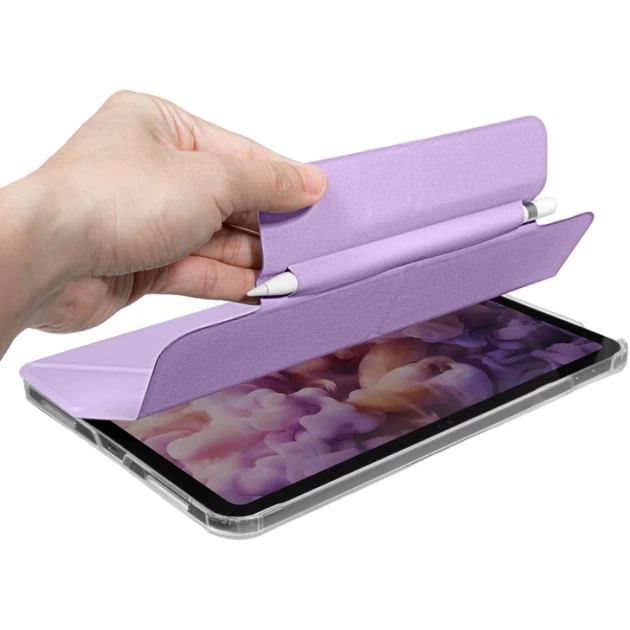 Чехол LAUT HUEX FOLIO для iPad Pro 13 2024 7th Gen Purple (L_IPP24L_HF_PU) - Фото 5 Чехол LAUT HUEX FOLIO для iPad Pro 13 2024 7th Gen Purple (L_IPP24L_HF_PU) - изображение 5