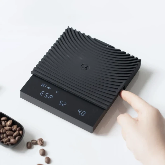 Ваги Timemore Black Mirror Basic 3 чорні точність 0.1 г, USB-C заряджання, захист IPX3 - изображение 7