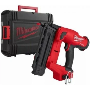 Пістолет цвяхозабивний акумуляторний безщітковий MILWAUKEE, M18 FN18GS-0X, 16-54мм (каркас, HD кейс) - Фото 2 Пістолет цвяхозабивний акумуляторний безщітковий MILWAUKEE, M18 FN18GS-0X, 16-54мм (каркас, HD кейс) - изображение 2