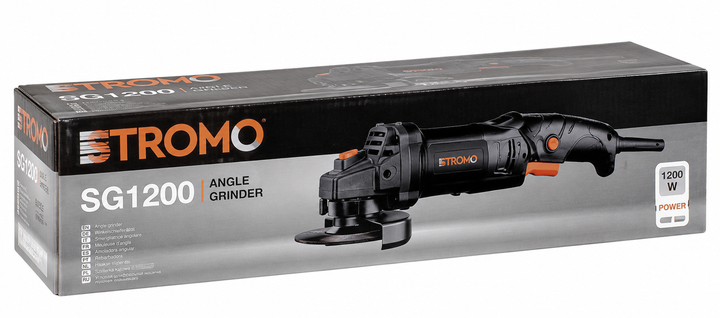 Углошлифовальная машина Stromo SG 125/1200E - Фото 2 Углошлифовальная машина Stromo SG 125/1200E - изображение 2