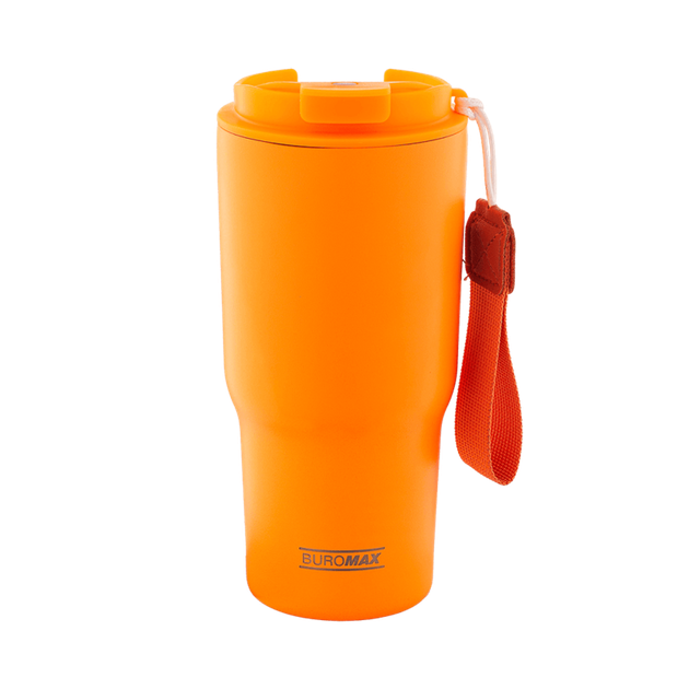 Термокружка Buromax Neon, 560 мл, оранжевый (BM.00106-11) - Фото 1 Термокружка Buromax Neon, 560 мл, оранжевый (BM.00106-11) - изображение 1