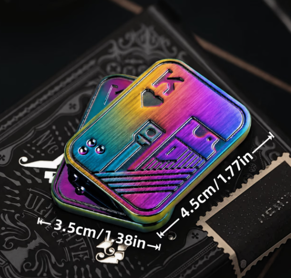 Магнітний фіджет ACE RAINBOW металева іграшка фіджет, подарунок для дорослого - зображення 3