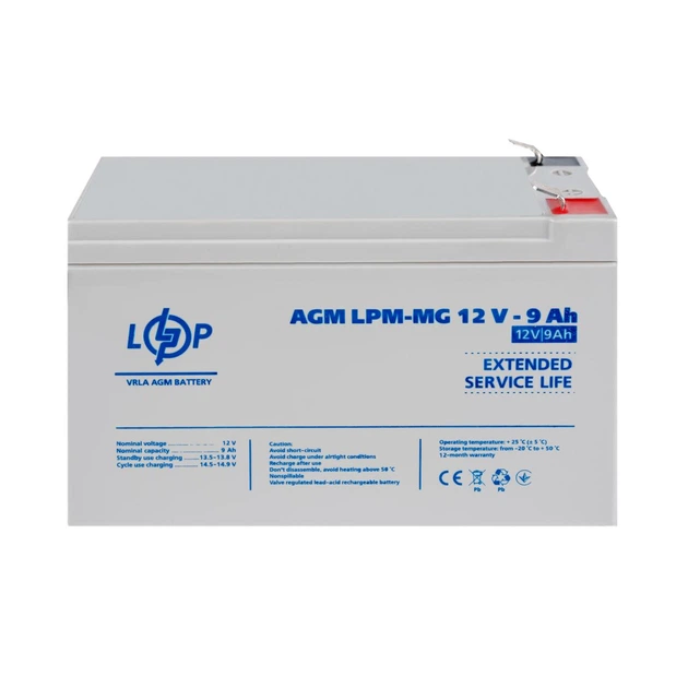 Аккумулятор мультигелевый LPM-MG 12V - 9 Ah - изображение 7
