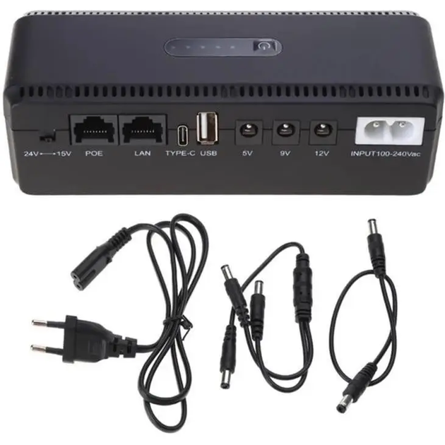 ИБП для роутера YEPO Smart DC-UPS 10400mAh 18W защита от перегрева - Фото 11 ИБП для роутера YEPO Smart DC-UPS 10400mAh 18W защита от перегрева - изображение 11