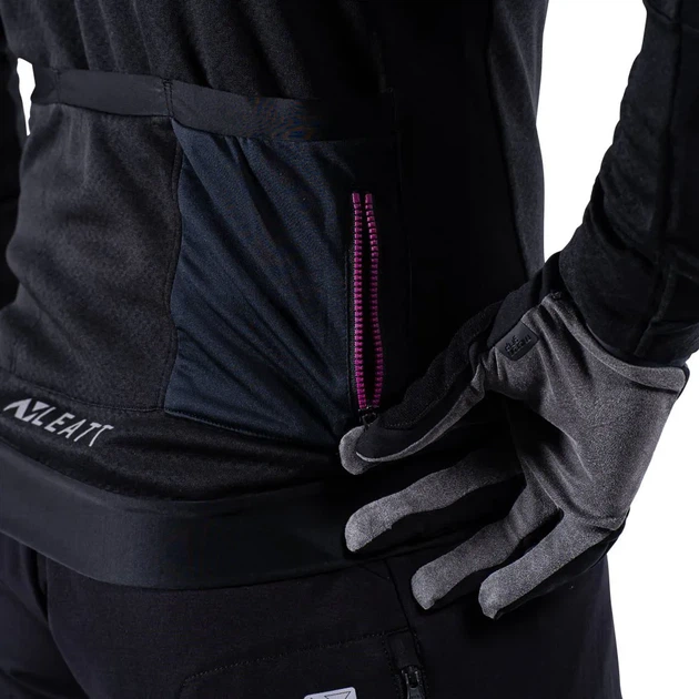 Джерси Leatt MTB 4.0 Trail черное размер M - изображение 7
