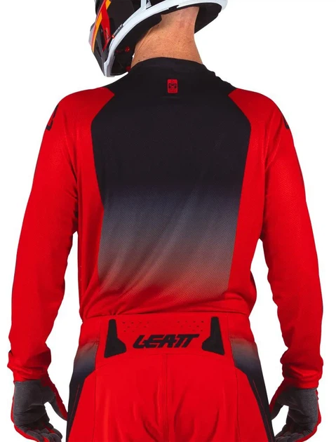 Джерси мотокроссовое Leatt Moto 4.5 Lite красное, размер L - изображение 4