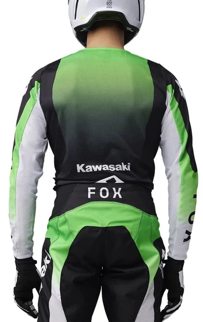 Джерси Fox 180 Kawasaki Flo Green размер XL - изображение 2