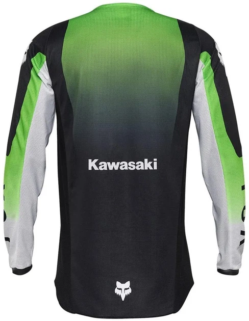 Джерси Fox 180 Kawasaki Flo Green размер XL - изображение 4