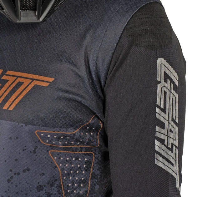Джерси Leatt MTB 5.0 Gravity черное размер L - изображение 3