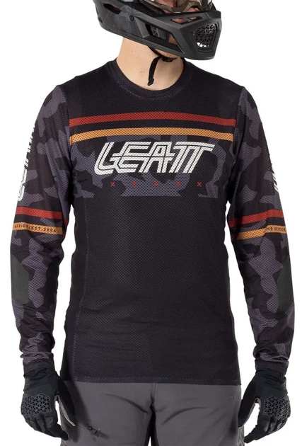 Джерси Leatt MTB 4.0 Gravity черное размер XL - изображение 3