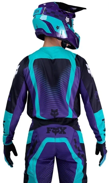 Джерси мотокроссовое Fox 180 Jersey Collect фиолетовое, размер L - изображение 2