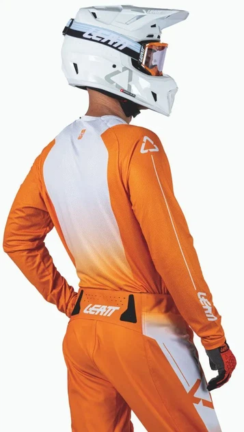 Джерси мотокроссовое Leatt Moto 4.5 Lite оранжевое, размер M - изображение 4