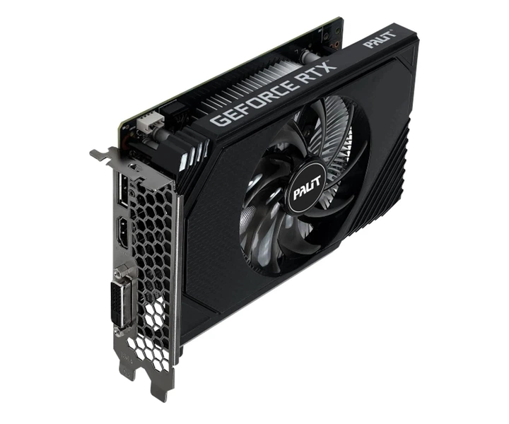 Відеокарта Palit GeForce RTX3050 StormX 6 GB GDDR6 (NE63050018JE-1072F) EU - зображення 4