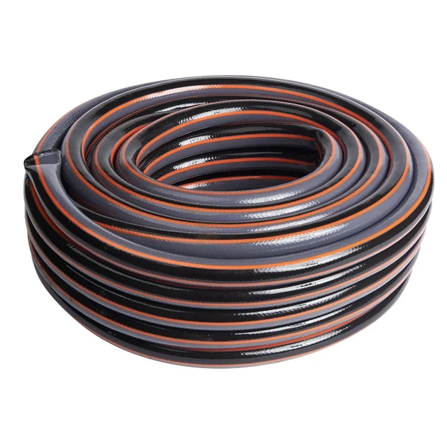 Садовый шланг SEQUOIA SWH3420 3/4", 20 м, 3-слойный, выдерживает давление до 15 бар, температурный диапазон -10° до +60°C, вес 40 кг - изображение 2