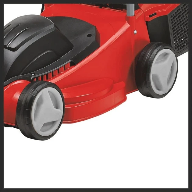 Газонокосарка Einhell GC-EM 1232 1200 Вт 32 см 30 л чорна, червона - зображення 3