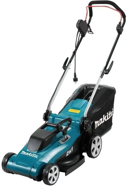 Газонокосарка електрична Makita ELM 220В 33 см 30 л 10,2 кг 1,2 кВт - зображення 2