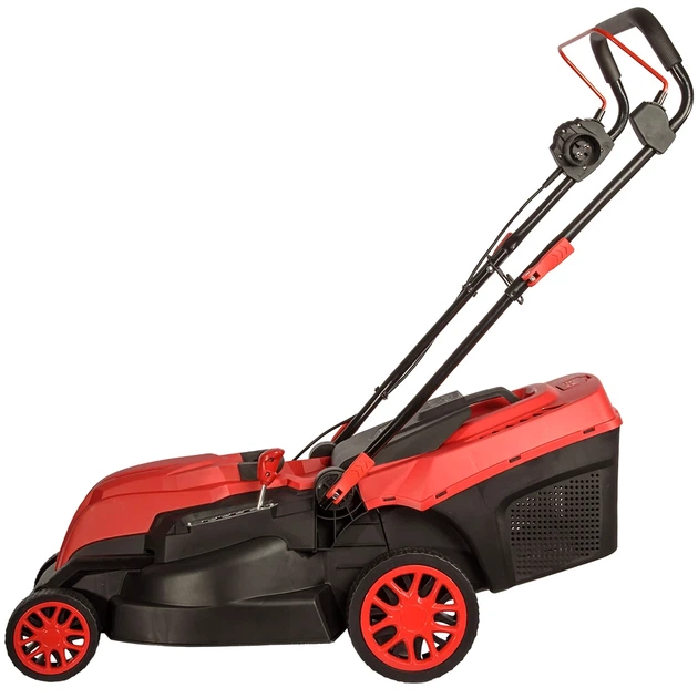 Газонокосарка Vitals Master EZP 3816jb 1600 Вт 38 см чорна з червоним - зображення 2