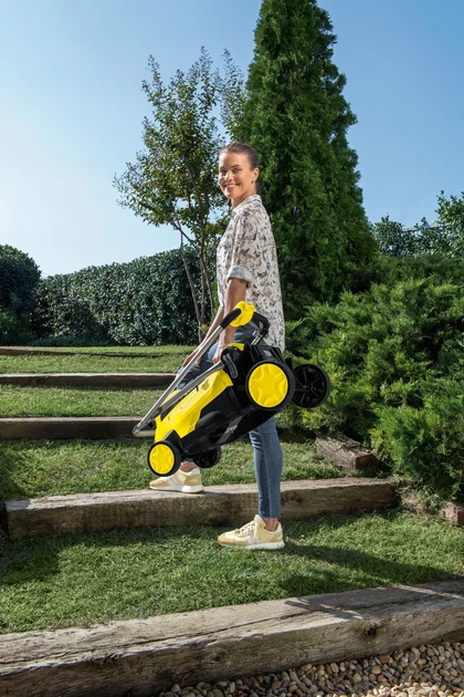 Акумуляторна газонокосарка Karcher LMO 18-36, 18В, 36 см, висота скошування 30-70 мм, без батареї та зарядного пристрою. - зображення 3