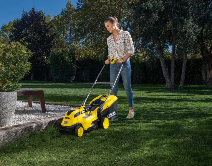 Акумуляторна газонокосарка Karcher LMO 18-36, 18В, 36 см, висота скошування 30-70 мм, без батареї та зарядного пристрою. - зображення 5