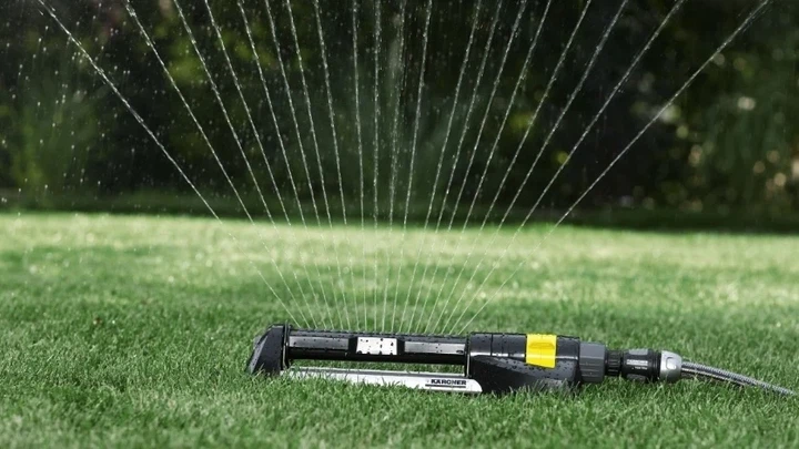 Дождевой ороситель Karcher, модель OS 5320 S, для ровных площадей, с возможностью настройки потока воды - изображение 7