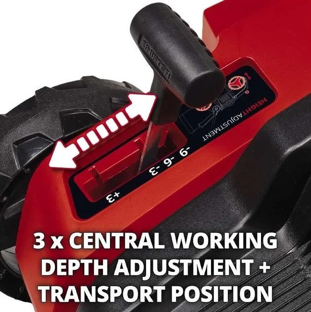 Аэратора-скарификатор Einhell GE-SA 1435/1 1400 Вт 35 см черный с красным 10,18 кг - изображение 8