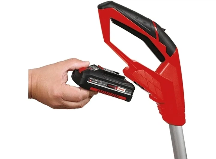 Аккумуляторный триммер Einhell 24 см черный с красным - изображение 2