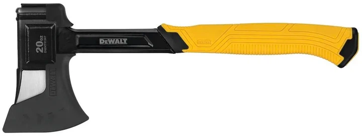 Универсальный топор DeWALT с металлической прорезиненной рукояткой, 36 см, 990 г - изображение 2