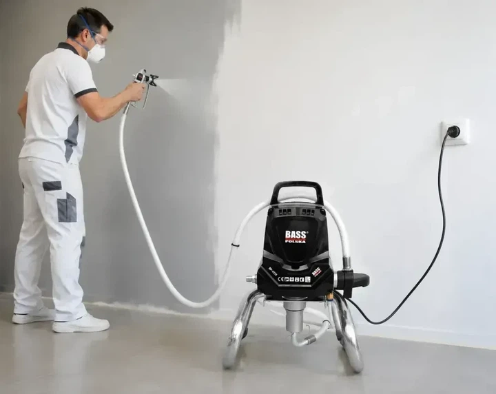 Поршневая окрасочная станция Bass Polska 4530 Airless 1250 Вт 3000 PSI (4530) - изображение 6