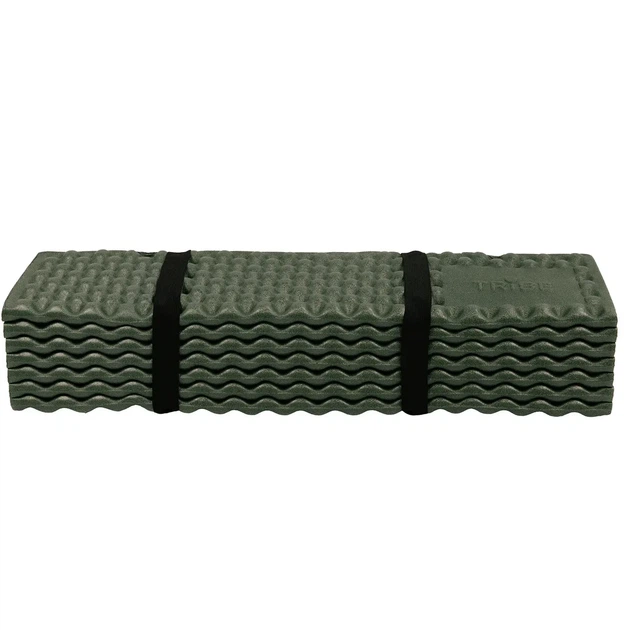Килимок туристичний складаний Tribe Trek Mat (185×55×1,8 см) (T-BC-0021-olive) - изображение 3