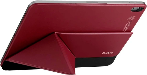 Etui na tablet PITAKA Folio 3 do Apple iPad Air 13" (M4)/Apple iPad Air 13" (M3)/Apple iPad Air 13" (M2) Bordowy (0741654370834) - obraz 3