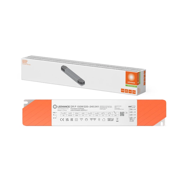 Блок живлення 24V 150W Ledvance DR P 150W 220-240 24V FS1 IP20 (4099854685910) - Фото 3 Блок живлення 24V 150W Ledvance DR P 150W 220-240 24V FS1 IP20 (4099854685910) - изображение 3