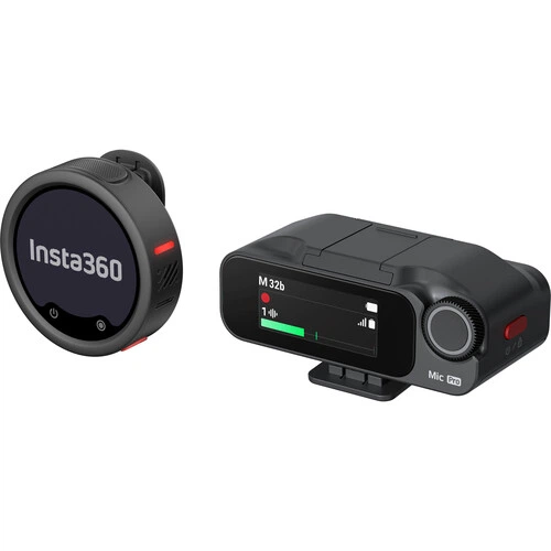 Мікрофонна радіосистема Insta360 Mic Pro (2 TX + 1 RX) (MIC PRO01-MCA10) - Фото 8 Мікрофонна радіосистема Insta360 Mic Pro (2 TX + 1 RX) (MIC PRO01-MCA10) - зображення 8