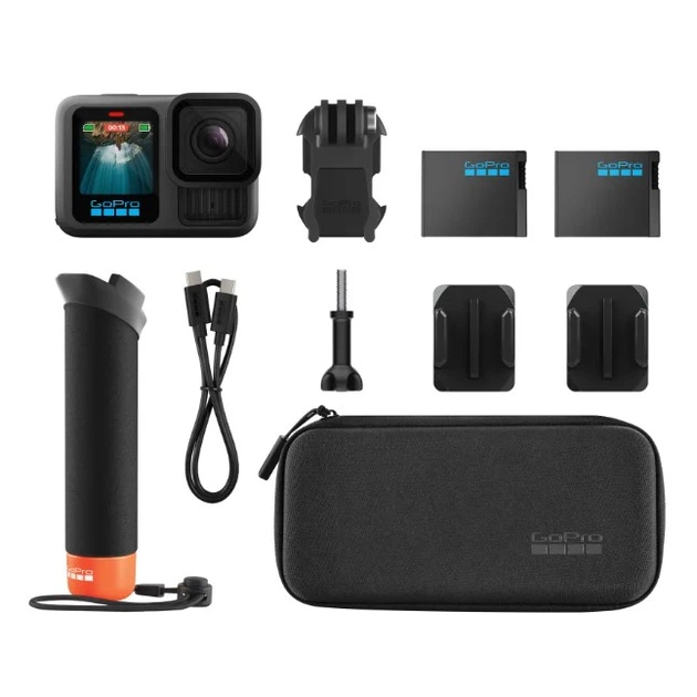 Экшн-камера GoPro HERO13 Black + Enduro + Handler Floating (CHDRB-130-RW) - Фото 8 Экшн-камера GoPro HERO13 Black + Enduro + Handler Floating (CHDRB-130-RW) - изображение 8