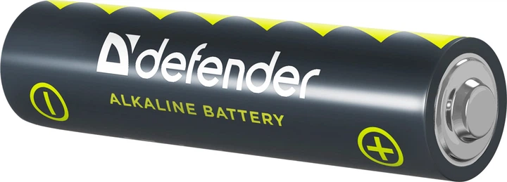 Батарейка AAA/LR03, Лужна, Defender, (блістер 4 шт.) - Фото 1 Батарейка AAA/LR03, Лужна, Defender, (блістер 4 шт.) - изображение 1